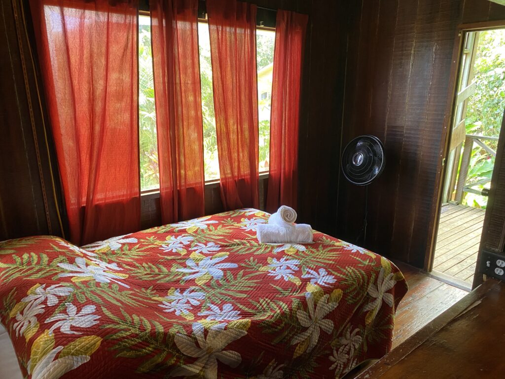 A double room in the Back House