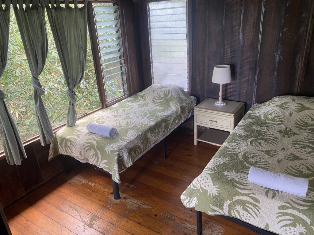A twin room in the Back House