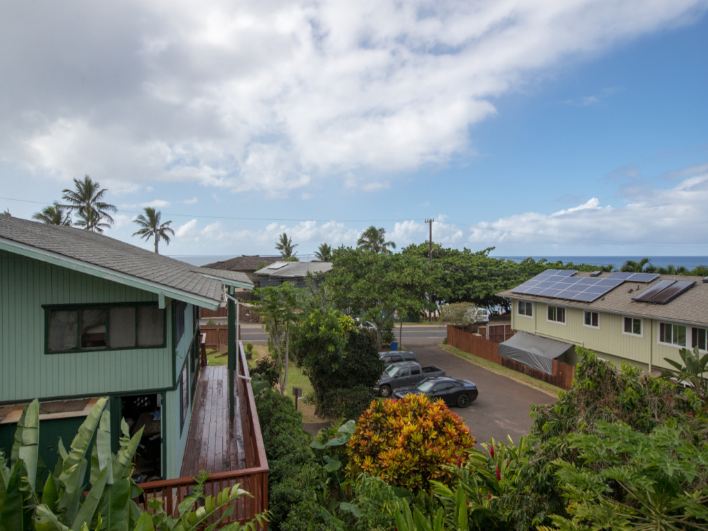 Ocean view from the Back House