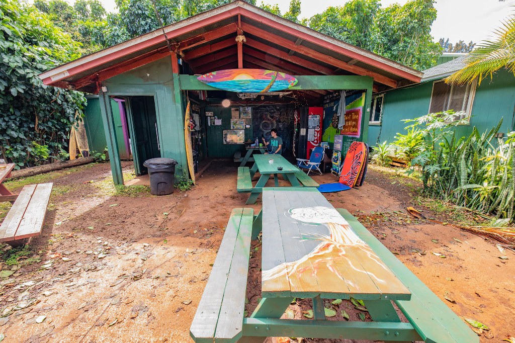 The community lounge at Plantation Village